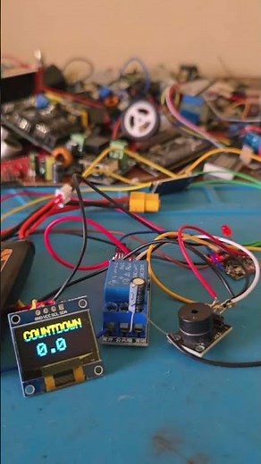 Design of a Counting-Based Alert System Using Relay and Buzzer #techshorts#dilveersingh