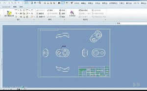 pro/e工程图导出CAD图纸 1比1技巧