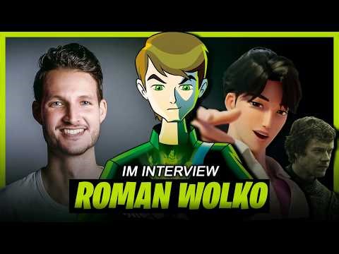 ..WIE war es, BEN TENNYSON aus BEN 10 zu sprechen? 👽 | Roman Wolko im Interview