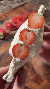 5.3M views · 130K reactions | Crispy on the outside, creamy on the inside—these deep-fried strawberry cream Japanese sandos are a sweet, golden bite of heaven! GroovyFoodiess Find the recipe! https://tasty.co/recipe/deep-fried-japanese-cream-sando | Tasty | Facebook