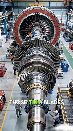 Engineering or Magic? 🤯 The World’s Largest Turbine!