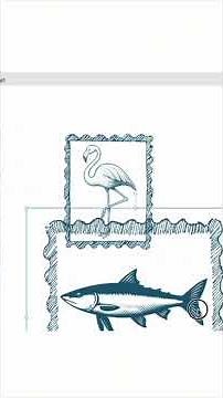 Vintage Postage Stamp T-Shirt Design Tutorial