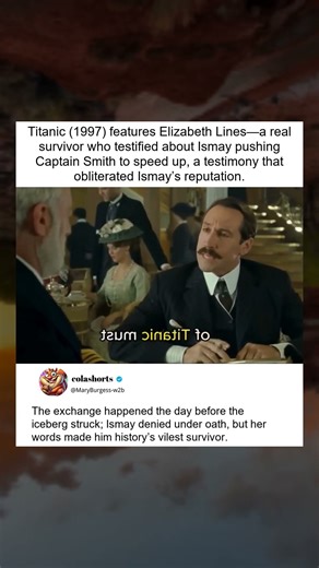 Ismay’s Reputation Tarnished by Elizabeth Lines’ Titanic Testimony