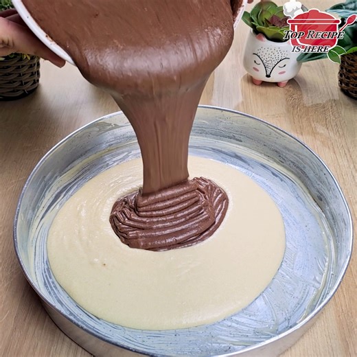 Now I just do it this way. 2 in 1, Cake prepared in just 5 minutes. | Top recipe is here