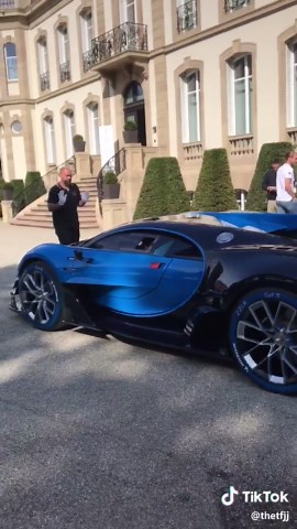Bugatti Vision GT Concept Racing Video