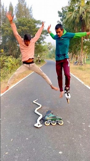 Mind-Blowing Tricks inInline Skating 🛼😭 #rollerskating #telent #skater #shoets #tiktok #trending