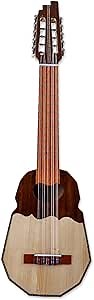NOVICA Inca Sun Wood Ronroco Guitar