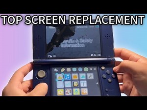 NEW 3DS XL Top Screen Replacement | Galaxy Edition Restoration
