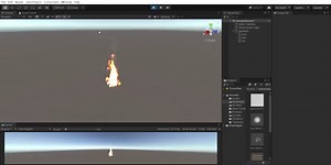 unity3D特效：火焰