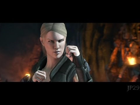 Mortal Kombat X : Sonya Blade All Intro Dialogues (MKX)