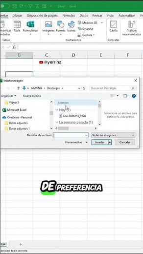 How to insert an image into a cell super easy #Excel #office #tutorial