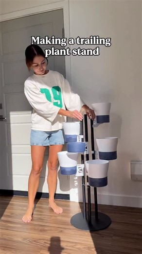 If you had to pick - team plant shelf 🪴 or team plant stand? I love this self watering plant stand - I think it turned out so bushy & full! Comment ‘STAND’ & I’ll send the details for this one your way 🌿 | MariahGrows