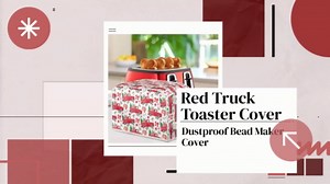 Gomyblomy Cat Scratching Wool Toaster Covers 4 Slice Wide Slot Decorative Dust Covers Small Toaster Oven Cover for Kitchen Appliance Cover Scratchproof Bread Maker Cover