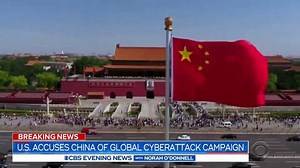 The White House is accusing the Chinese government of orchestrating one of the largest cyberattacks in history on Microsoft’s email system, which impacted 20,000 companies and gave hackers access to hundreds of thousands of email servers. | CBS Evening News
