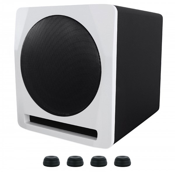 Rockville APM10W 10" 400w Powered Studio Subwoofer Pro Sub + Isolation