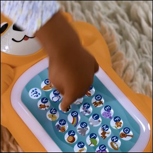 Watch Fisher-Price Linkimals A to Z Otter - Interactive Educational Toy with Music and Lights for Baby... on Amazon Live