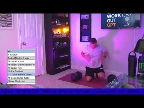 💪 Monday Power: Barbell Basics | Live Workout 9/29/25