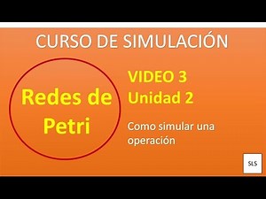Redes de Petri - Como simular una operación - Video 3