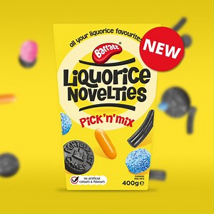 Same, same, but different. Who’s going to try our new Liquorice Novelties Pick ‘n’ mix? 😍 We've kept the same recipe as our old Liquorice Novelties so you're getting the same great taste, but best of all there's more liquorice for your money AND 89% less plastic 🙌 Available exclusively at Asda. | Barratt Sweets