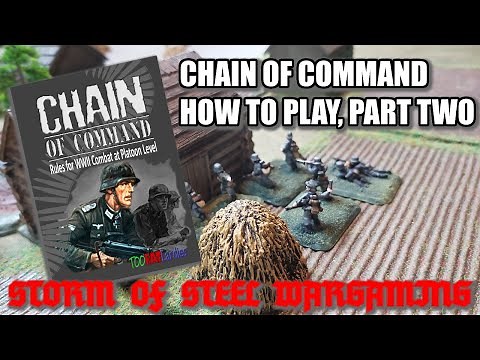 Chain of Command: How To Play, Part 2 | Storm of Steel Wargaming