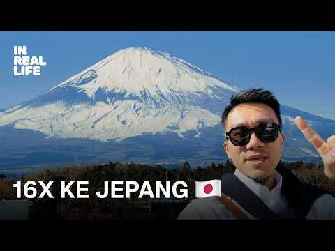 IRL Vlog — Jadi Orang "Beruntung" di Jepang (Salju, Gunung Fuji, Gotemba)