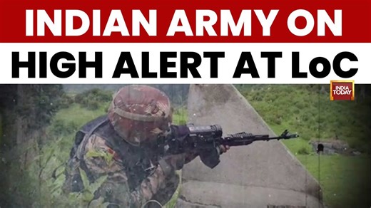 Indian Army on Highest Alert as 120 Terrorists Mass at LoC, Pak Troop Buildup