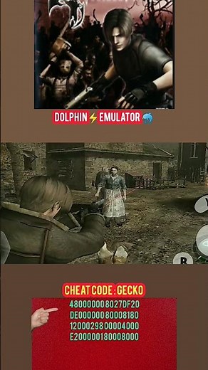 How to use Cheat Codes in RE4 (Dolphin Emulator)