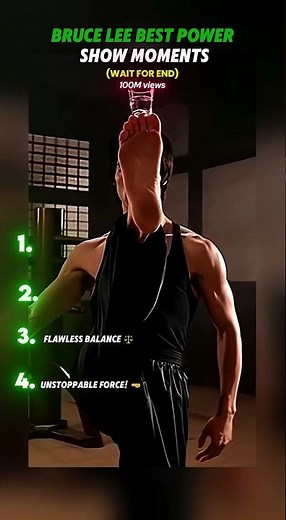 Bruce Lee Best Power Show Moments 💥 | Insane Strength & Speed #brucelee #kungfu