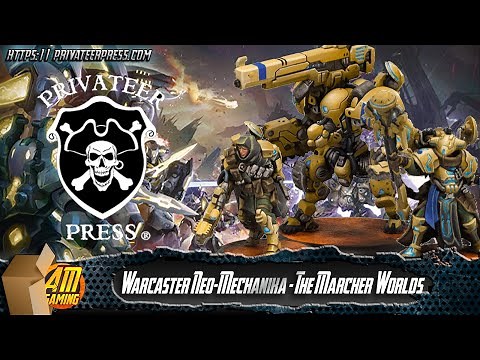 Privateer Press - Warcaster: Neo-Mechanika - The Marcher Worlds Miniature Review