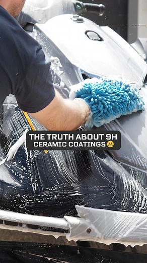 8.4K views · 49 reactions | 9H hardness sounds cool, but it doesn’t stop scratches. You’ll still get swirl marks over time — even with good washing. Use coatings for chemical resistance and easier cleaning, not for “scratch-resistant” paint. #detailingtips #carcare #autodetailing #carenthusiast | Detail Lab | Facebook