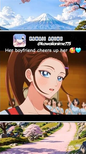 Kei is cheered up by him ❤️ #anime #animeedit #shorts