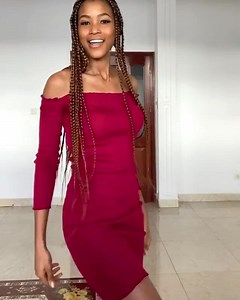 Miss Cameroon 2020 #AudreyMonkam is giving us some ”salsa” dance tips #MissGinaPromotes #Cameroon #MissCameroon | Miss Gina Promotes