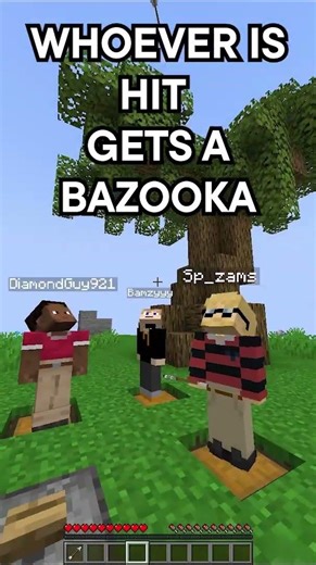 minecraft arrow toss #shorts