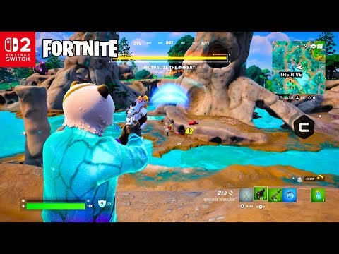 Switch 2 Fortnite Solo Gameplay Full Match Battle Royale (No Commentary)