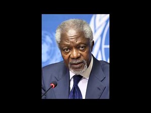 Kofi Annan Final Major Speech as U.N. Secretary General