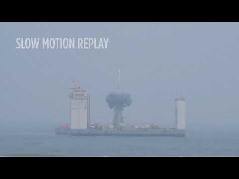 China Launches Satellites From Sea For First Time