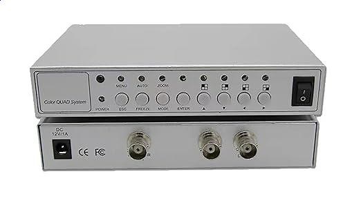 2CH Color Video Quad Switcher