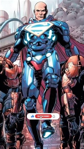 How powerful is Luthor's War suit #comics #dc #dccomics #luthor #superman #lex