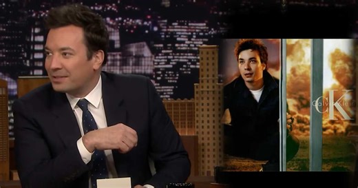 Jimmy Fallon was once a Calvin Klein model and we are so glad those days are behind him