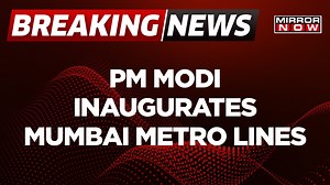 Breaking News: PM Narendra Modi Unveils Lines 2A and 7 Of The Mumbai Metro | Mirror Now | Latest News