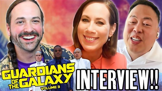 Meeting guardians of the galaxy vol. 3 stars Miriam Shor & Nico Santos | interview