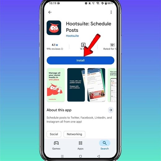 How To Install Hootsuite Schedule Posts App On Android || How To Download Hootsuite