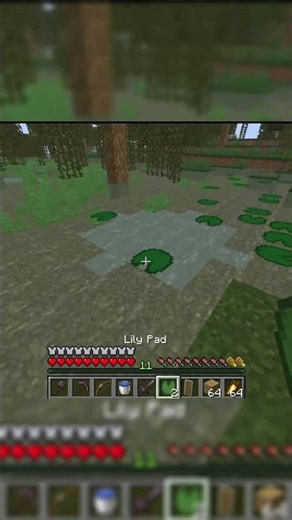 lily pad #minecraft #shorts