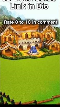 The Ultimate Minecraft Starter Mansion Guide ✨#Minecraft #MinecraftStarterHouse #MinecraftTutorial