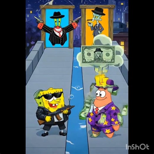 FireSpong Bob vs Patrick Star #shorts #funny