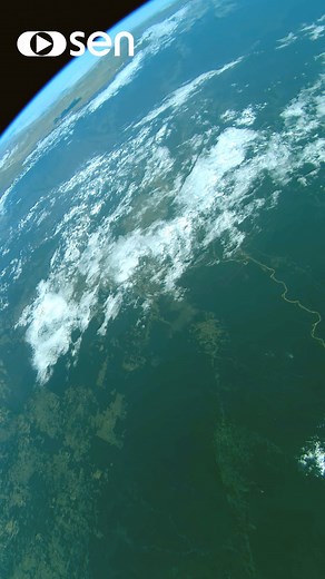 The Amazon Rainforest, South America - filmed from space by our satellite on 5 July 2024 🛰️ #earthfromspace #amazonrainforest #satellites #satelliteimagery #rainforest | Sen