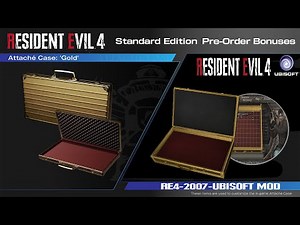 RE4 MOD :MALETIN "GOLD" DE RE4 REMAKE DELUXE EDITION
