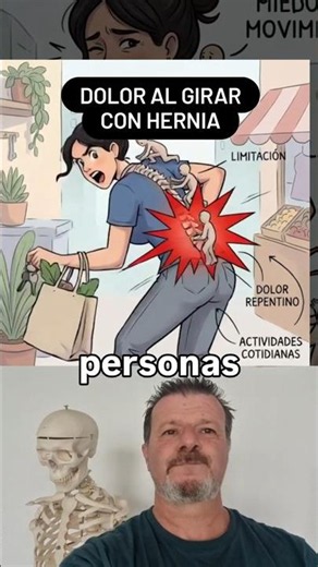 HERNIA DISCAL: EL PINCHAZO AL GIRAR NO SIEMPRE ES LO QUE CREES