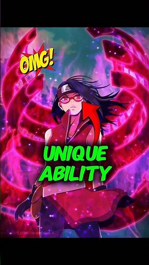 Sarada’s Mangekyou Ability is INSANE! 🤯🔥