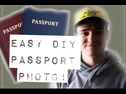 DIY: HOW TO TAKE YOUR OWN PASSPORT PHOTO!